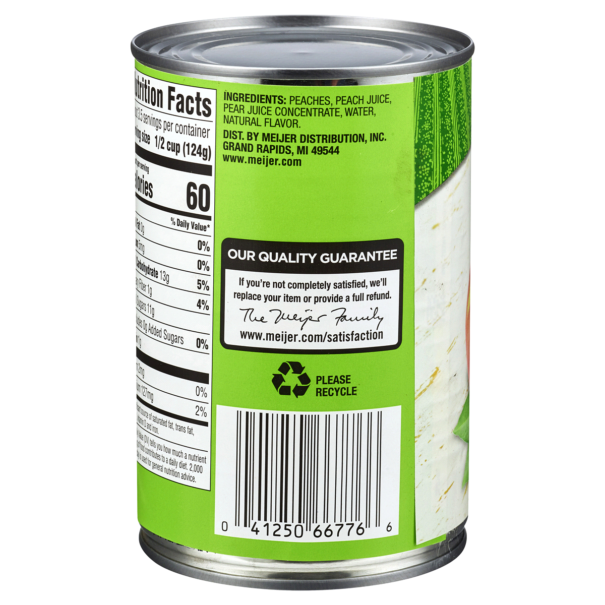 slide 3 of 3, Meijer Yellow Cling Peach Slices, 15 oz