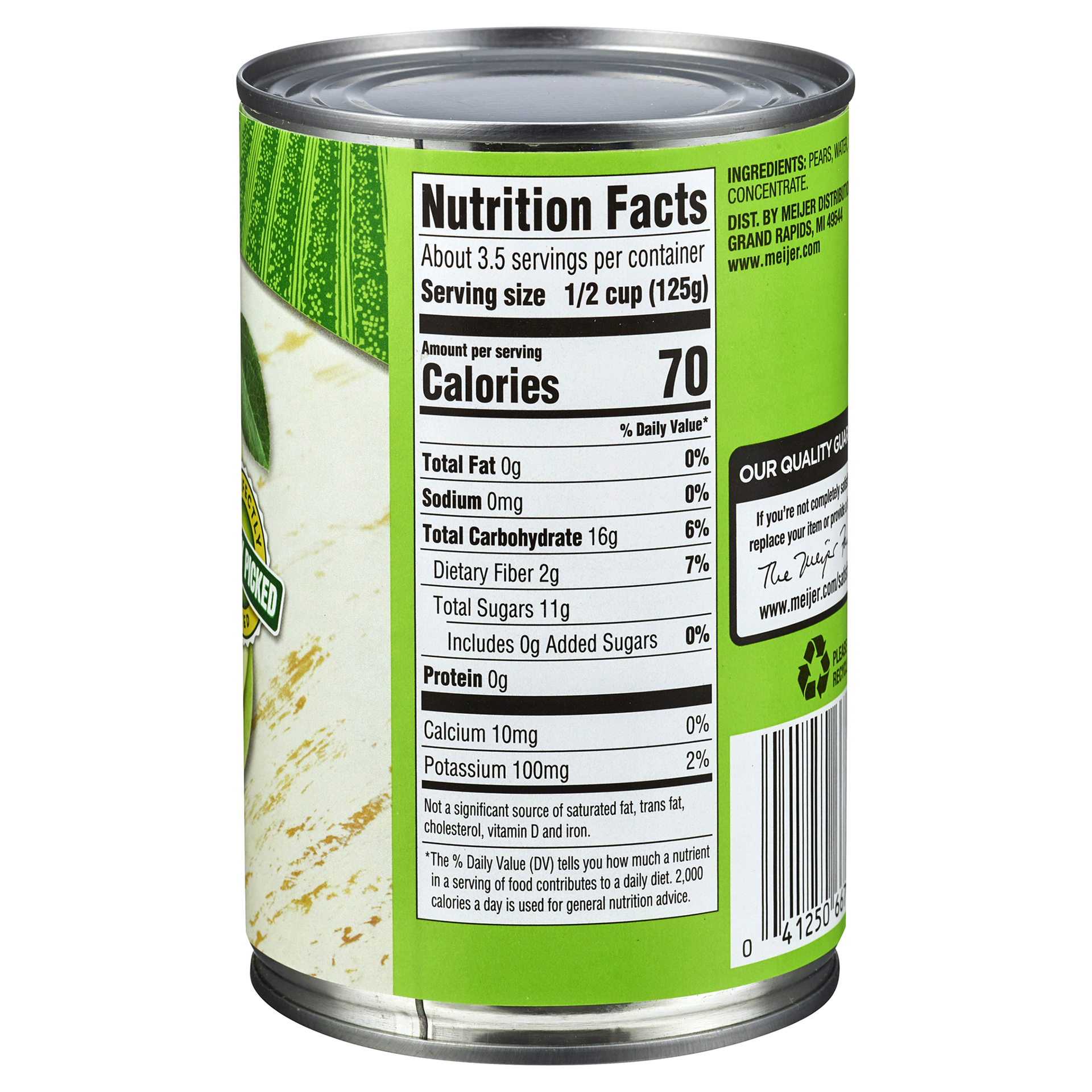 slide 4 of 9, Meijer Pear Slices in 100% Juice, 15 oz
