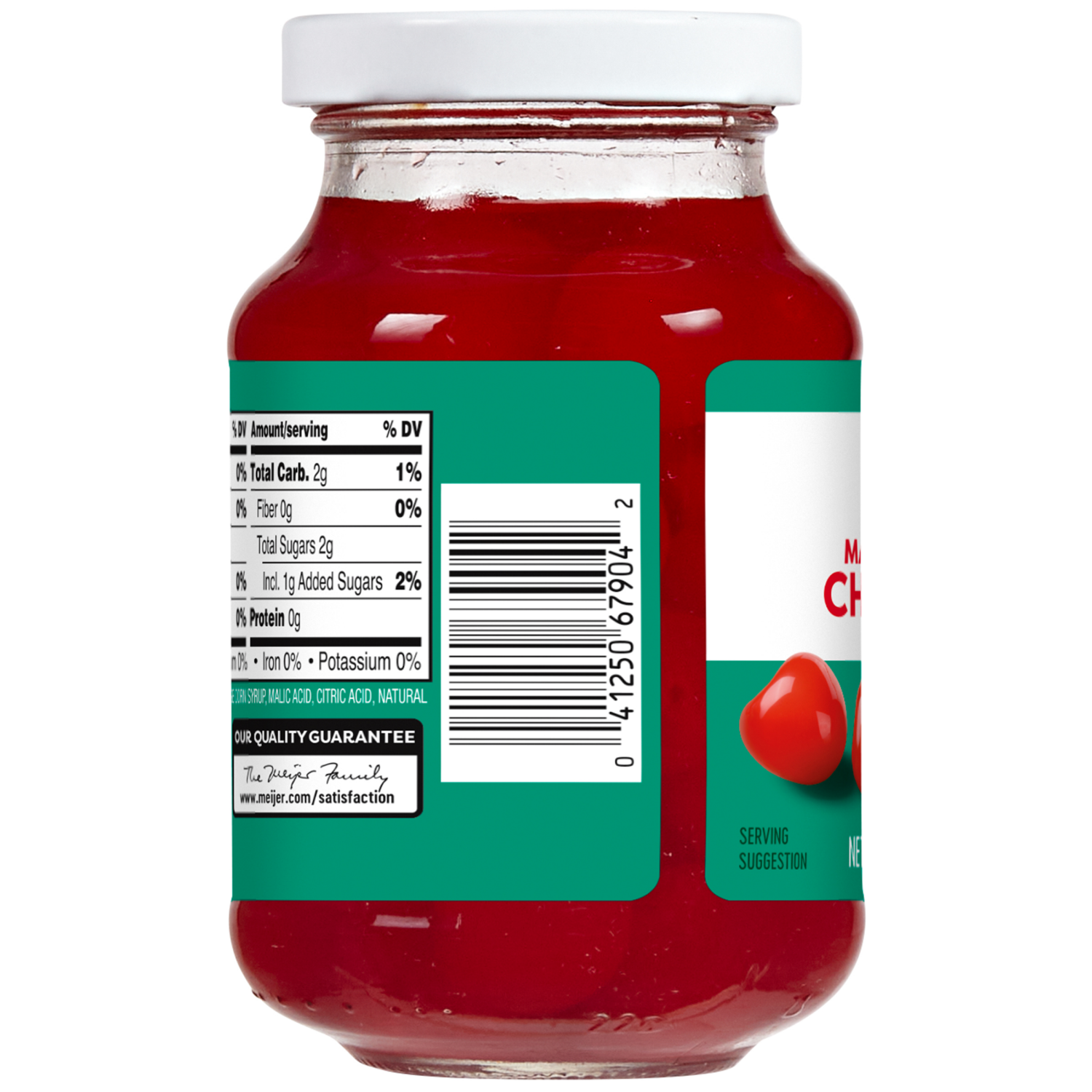 slide 2 of 3, Meijer Red Maraschino Cherries - 10 oz, 10 oz