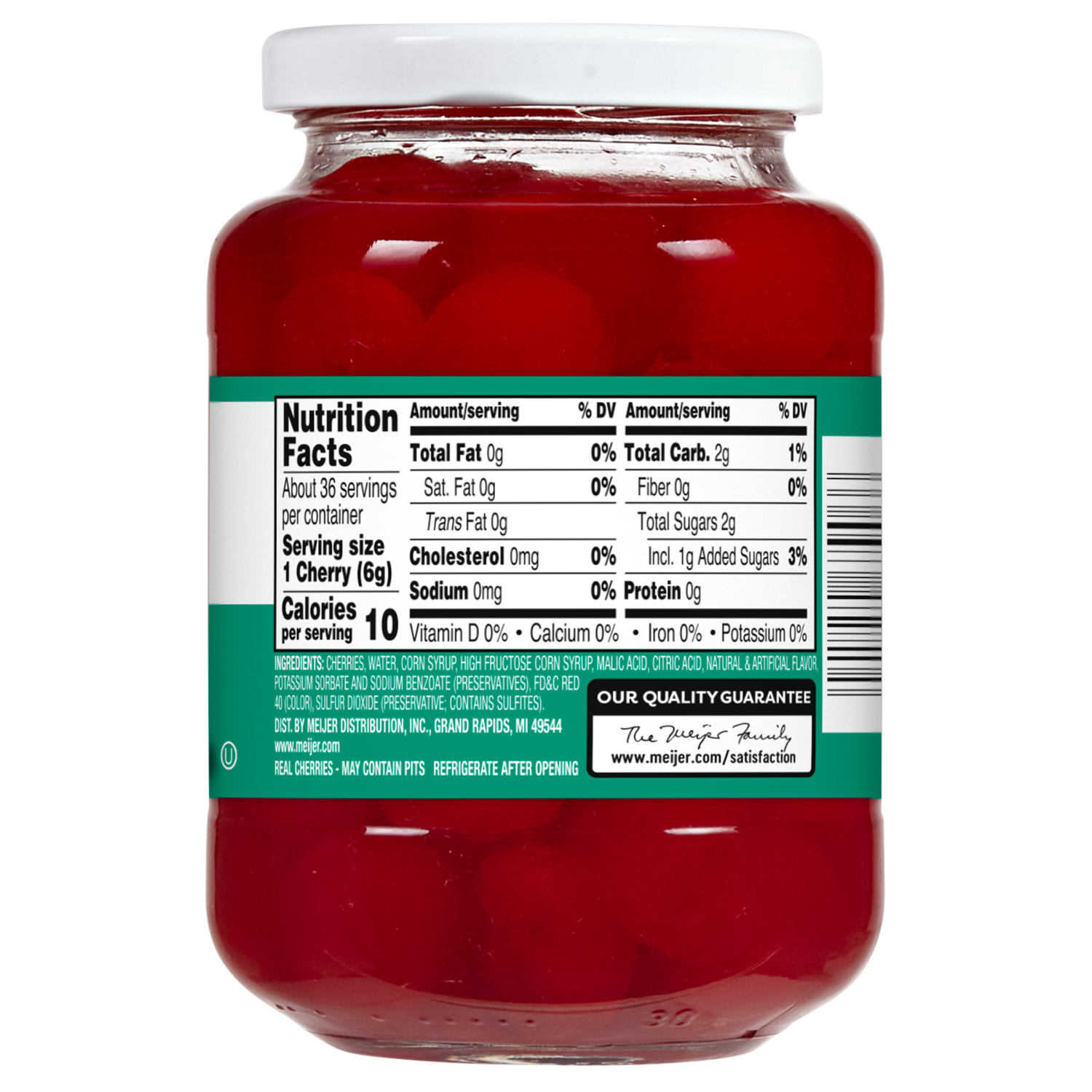 slide 3 of 3, Meijer Red Maraschino Cherries - 16 oz, 16 oz