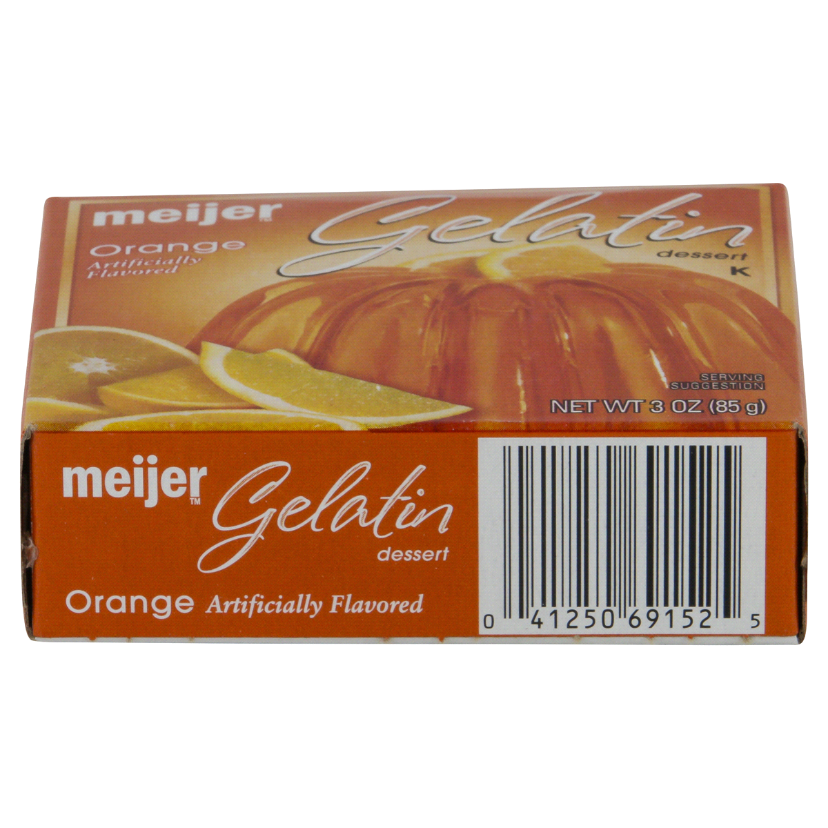 slide 2 of 3, Meijer Orange Gelatin, 3 oz
