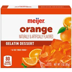 Meijer Orange Gelatin, 3 Oz