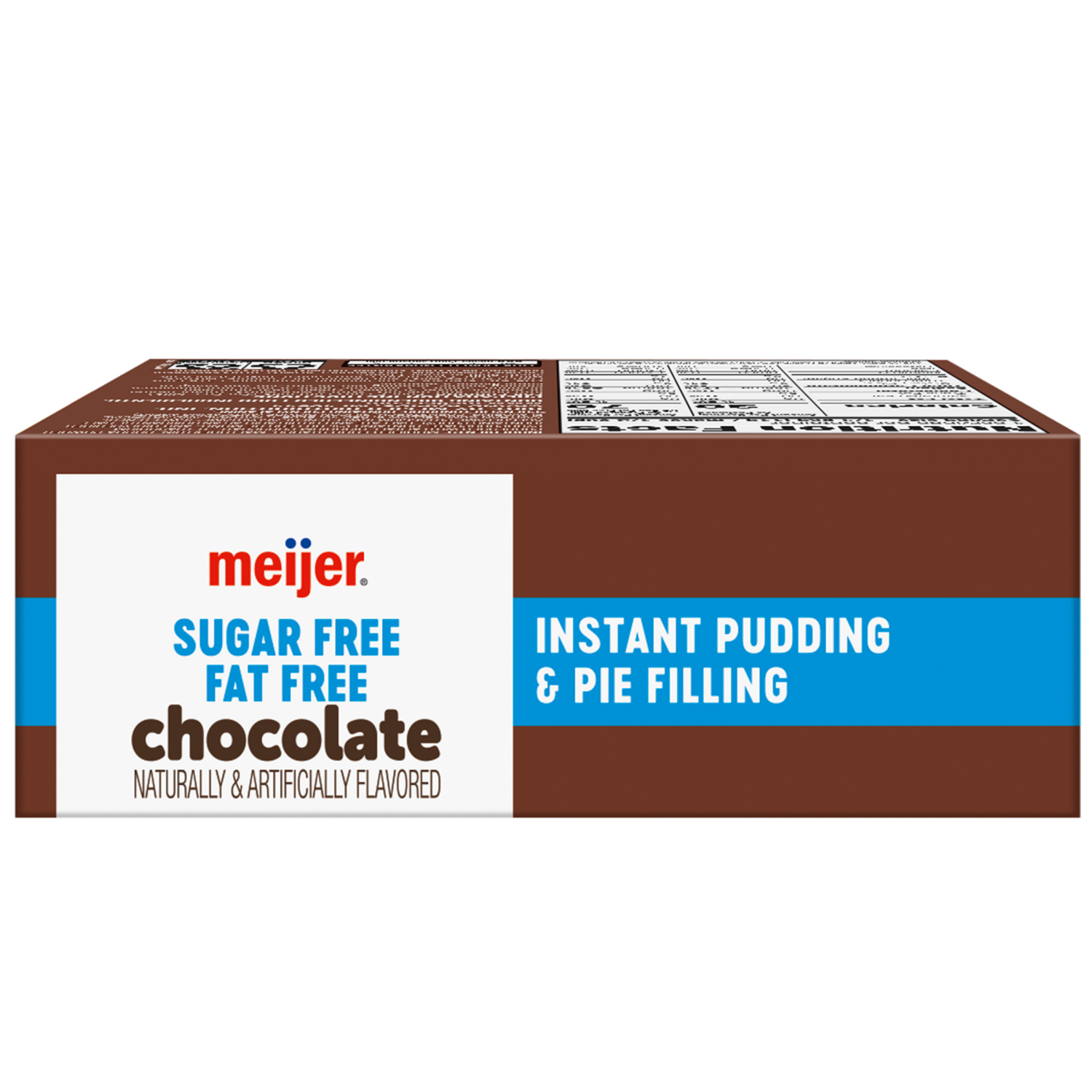 slide 5 of 5, Meijer Sugar Free Instant Chocolate Pudding & Pie Filling, 1.5 oz