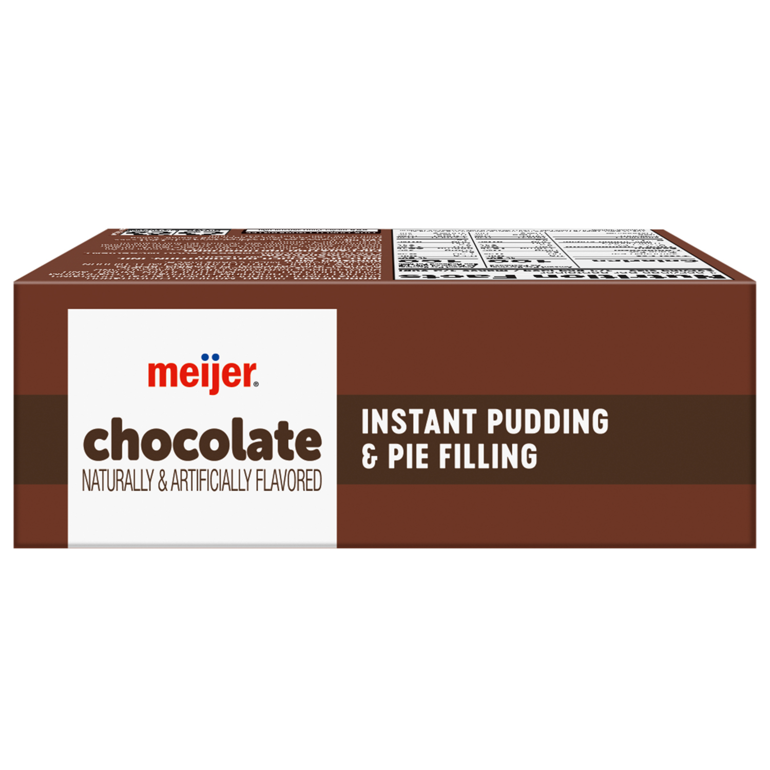 slide 5 of 5, Meijer Instant Chocolate Pudding & Pie Filling, 3.9 oz