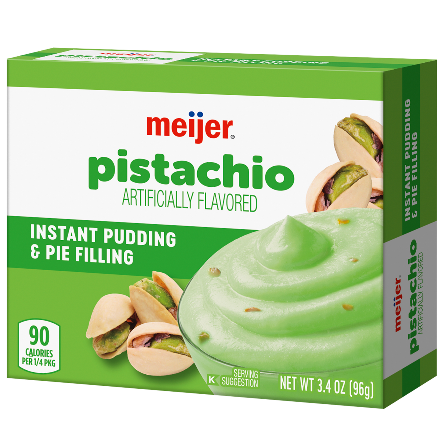slide 7 of 8, Meijer Instant Pistachio Pudding & Pie Filling, 3.4 oz