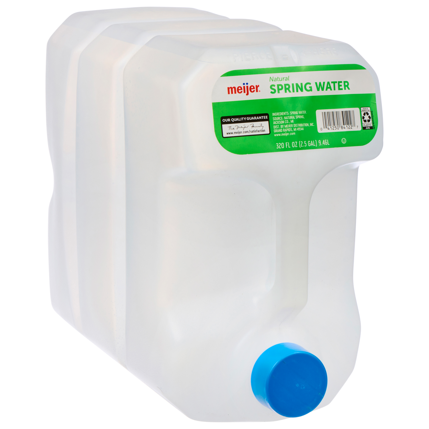 slide 1 of 3, Meijer Natural Spring Water - 2.5 gal, 2.5 gal