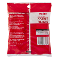 slide 3 of 5, Meijer Coffee Filters #2 Cone, 40 ct