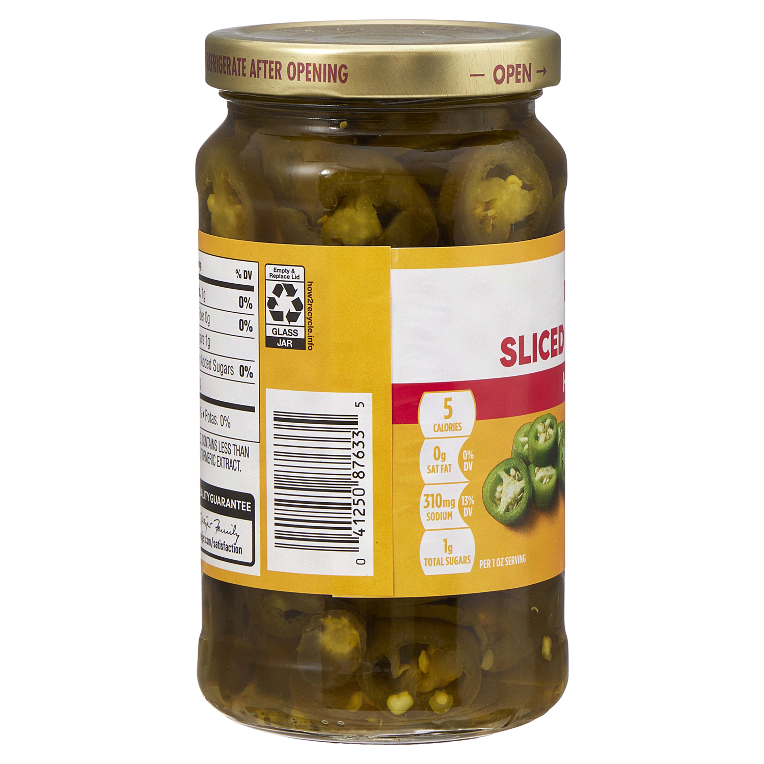 slide 3 of 4, Meijer Jalapenos Sliced Hot, 12 oz