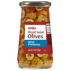 Meijer Sliced Salad Olives with Pimiento