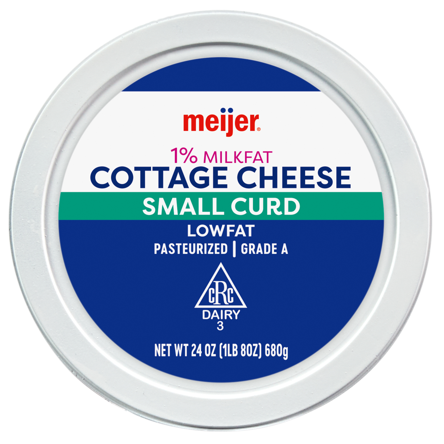 slide 5 of 5, Meijer Low Fat Cottage Cheese - 24 oz, 24 oz