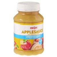 slide 13 of 13, Meijer Unsweetened Applesauce, 23 oz