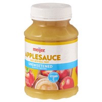 slide 9 of 13, Meijer Unsweetened Applesauce, 23 oz