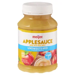Meijer Unsweetened Applesauce