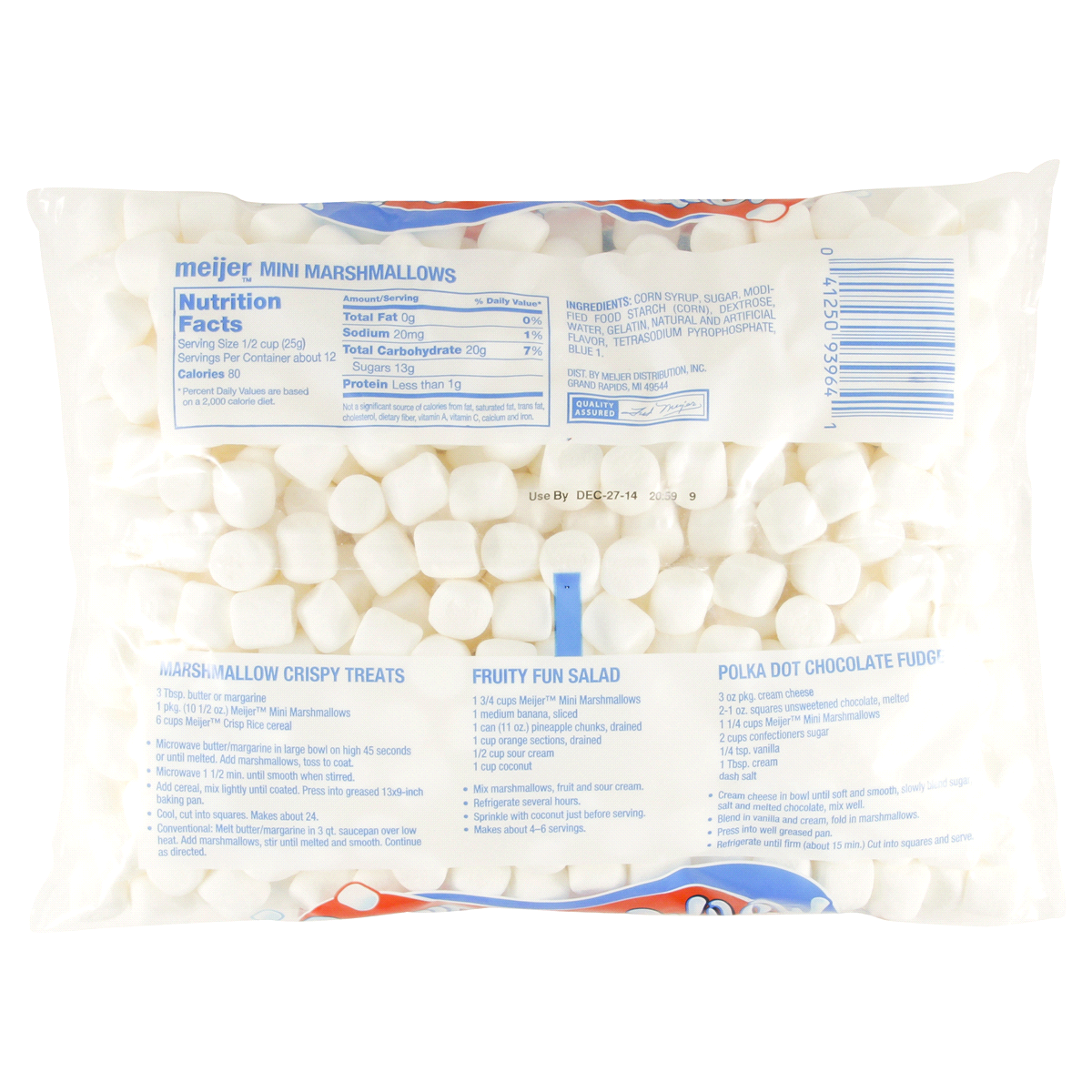 Meijer Mini Marshmallows 10.5 Oz 