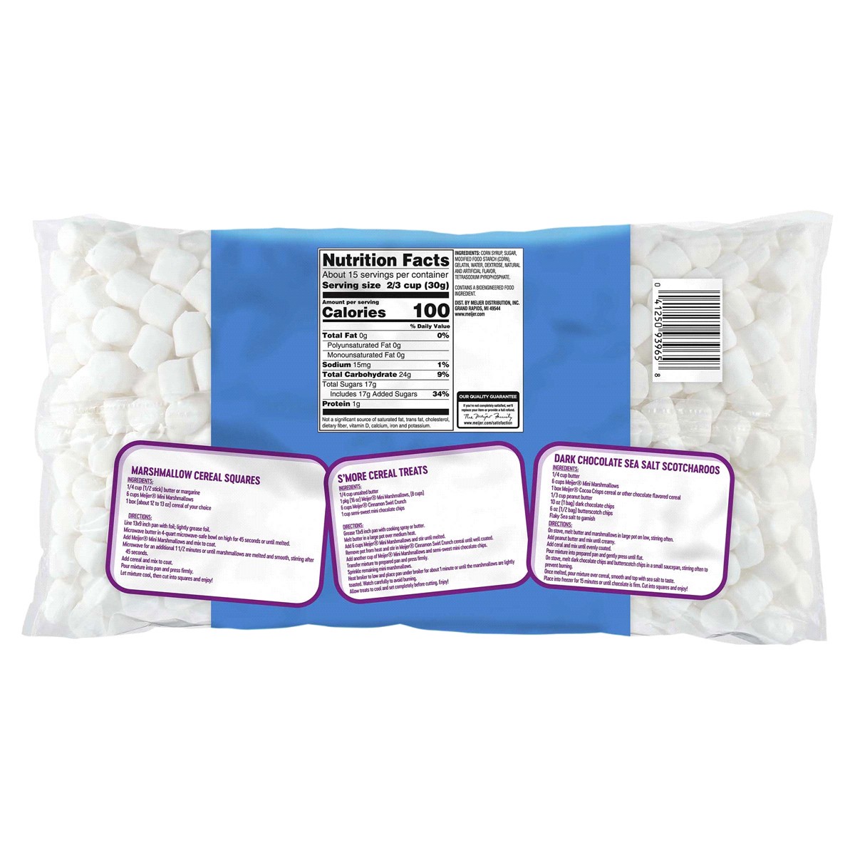 slide 2 of 2, Meijer Mini Marshmallows, 16 oz