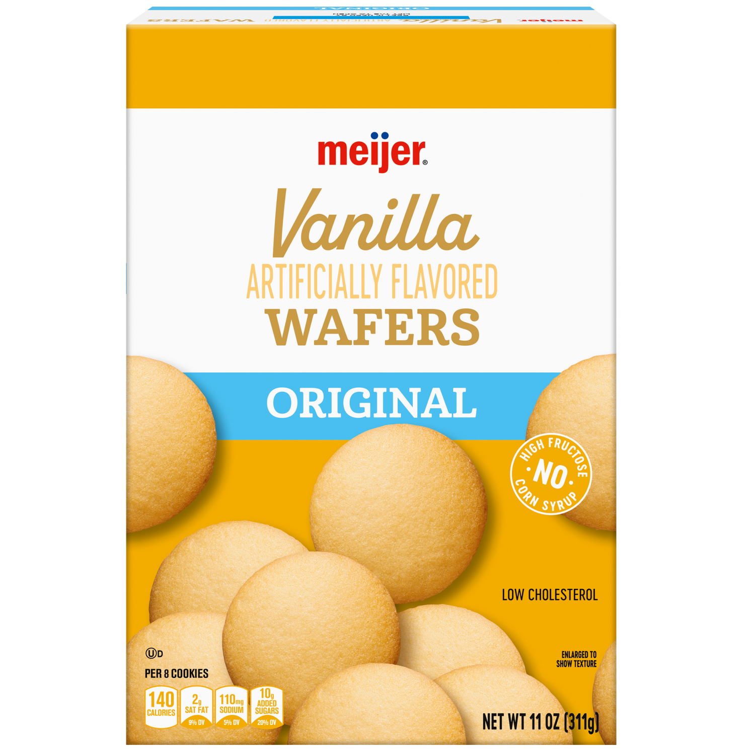 slide 1 of 5, Meijer Original Vanilla Wafers, 12 oz