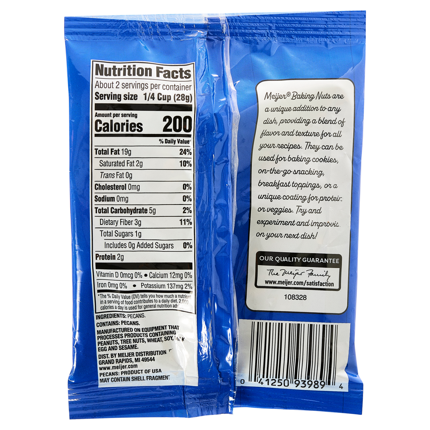 slide 2 of 2, Meijer Pecan Chips, 2 oz