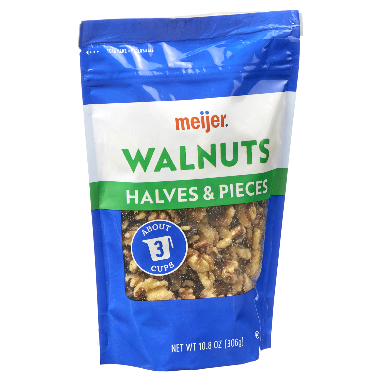 slide 4 of 5, Meijer Walnut Halves & Pieces, 10.8 oz