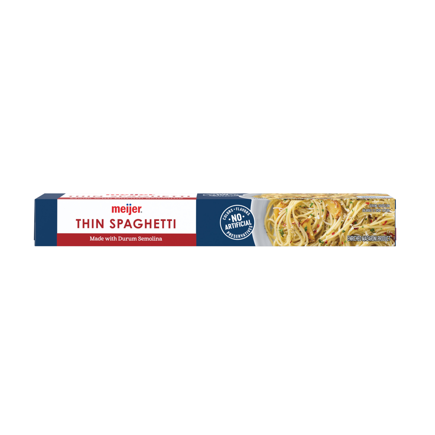 slide 3 of 8, Meijer Thin Spaghetti Pasta, 16 oz