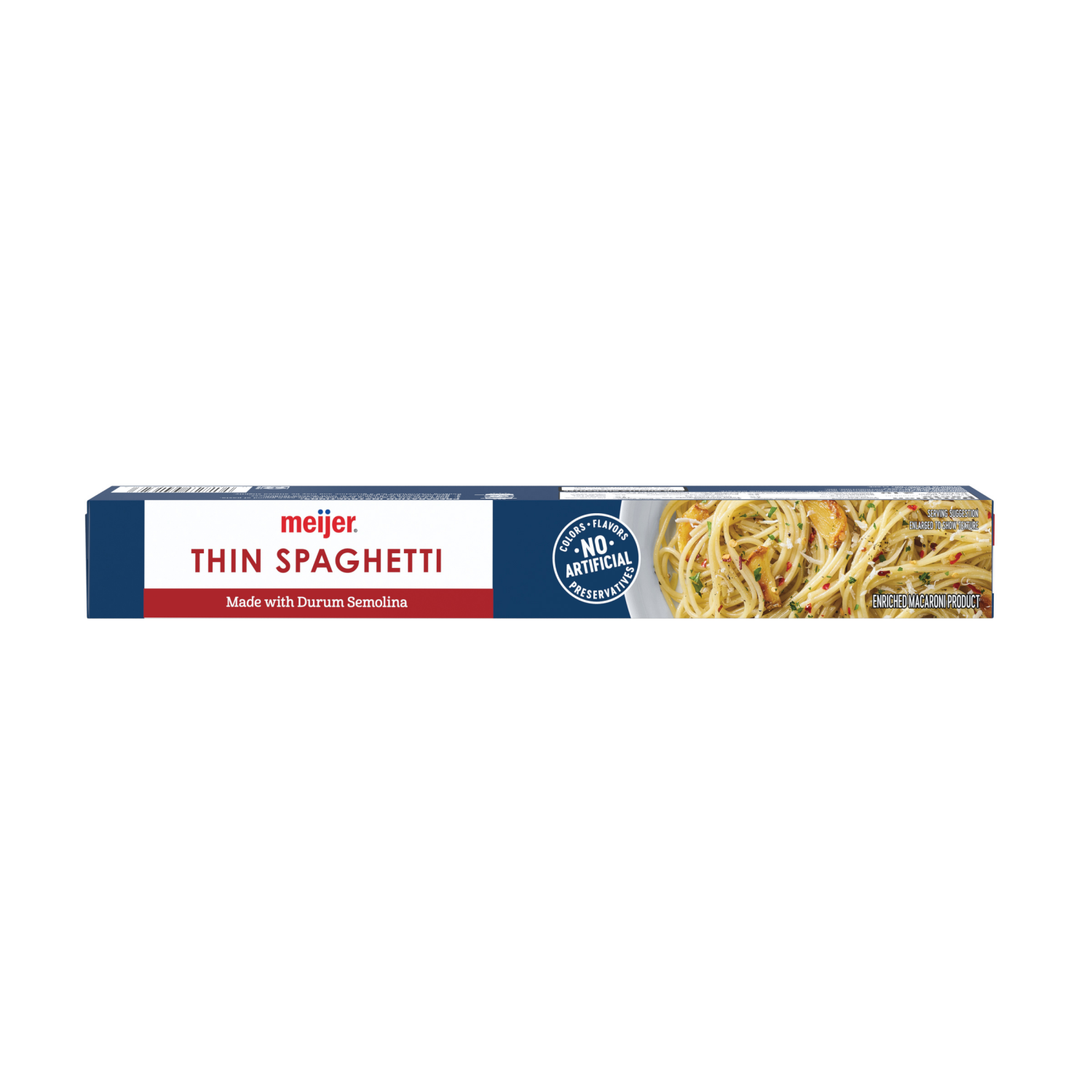 slide 8 of 8, Meijer Thin Spaghetti Pasta, 16 oz