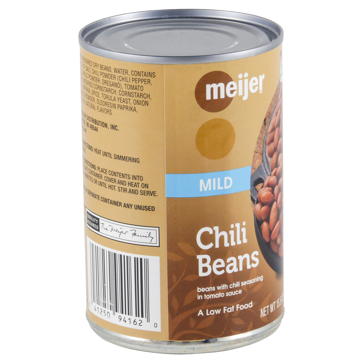 slide 2 of 4, Meijer Mild Chili Beans, 15.5 oz