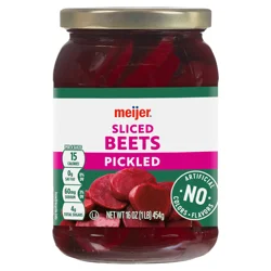 Meijer Sliced Pickled Canned Beets, 16 Oz
