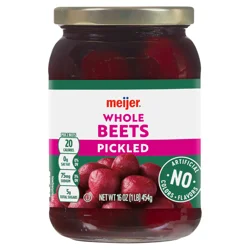 Meijer Whole Pickled Beets, 16 Oz