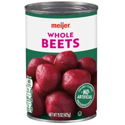 Meijer Whole Canned Medium Beets, 15 Oz