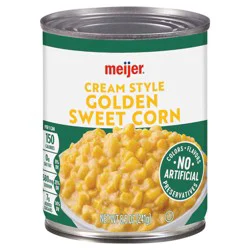 Meijer Cream-Style Golden Sweet Corn, 8.5 Oz