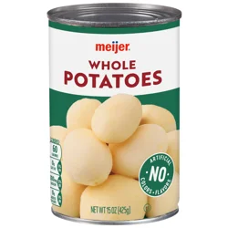 Meijer Whole Potatoes, Canned, 15 Oz