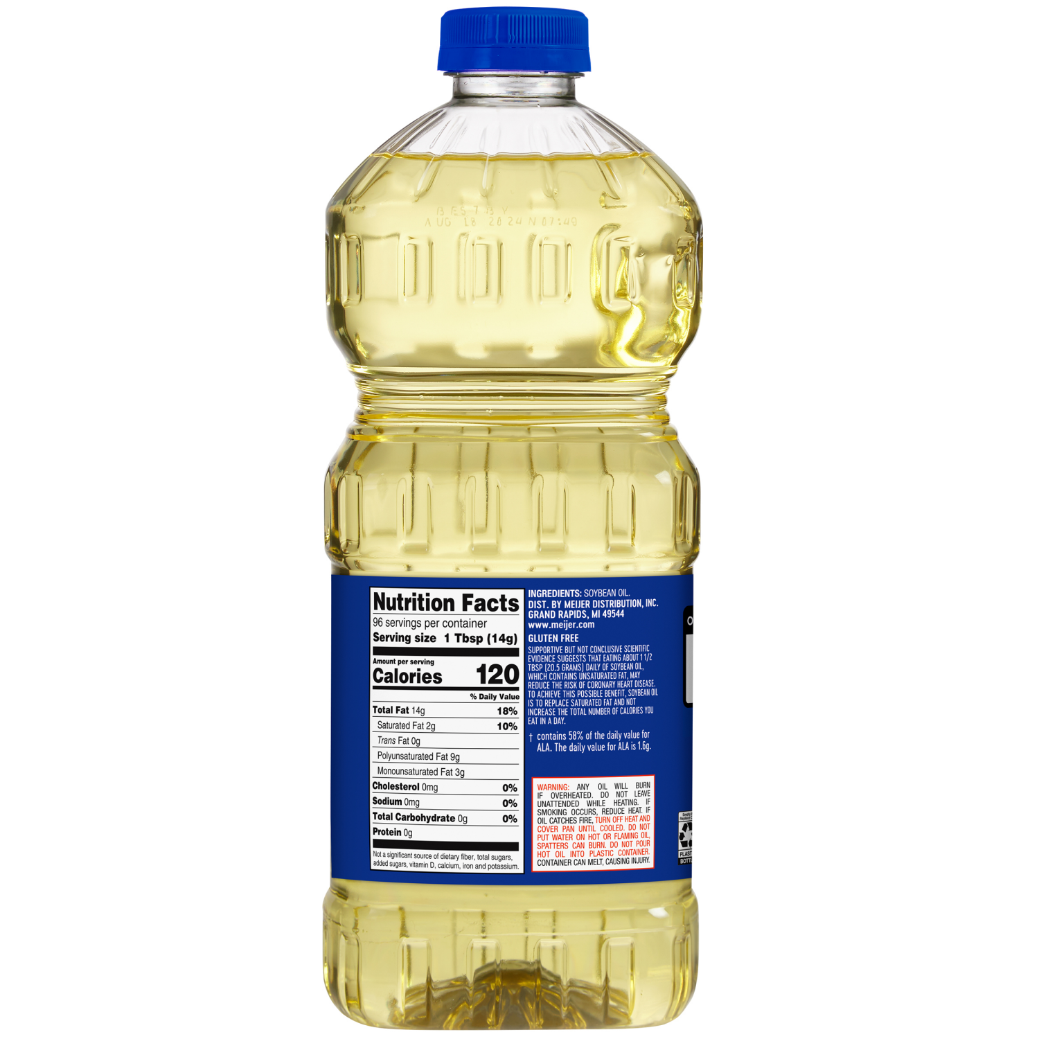 slide 2 of 3, Meijer Vegetable Oil - 48 oz, 48 oz