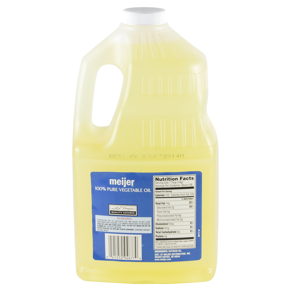 slide 2 of 2, Meijer Vegetable Oil, 64 oz