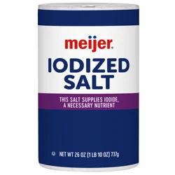Meijer Iodized Salt