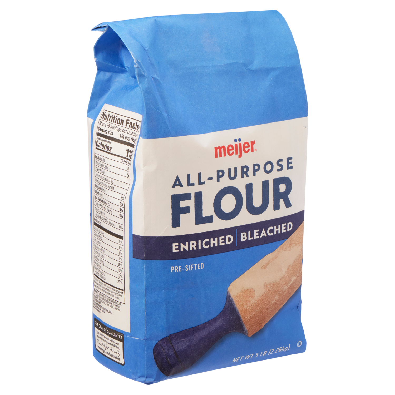 slide 4 of 4, Meijer All-Purpose Bleached Flour, 5 lb