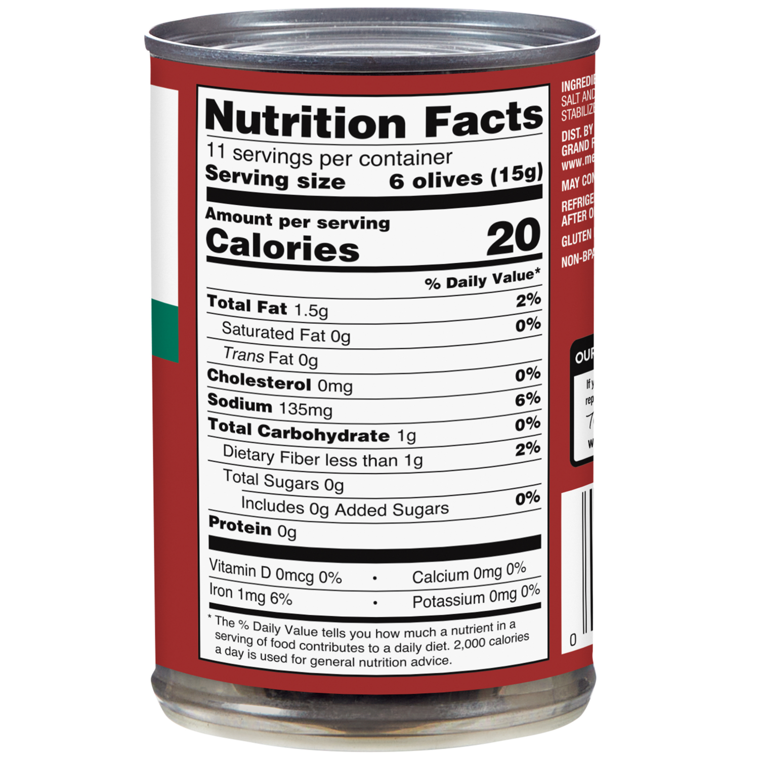 slide 3 of 3, Meijer Small Black Pitted Ripe Olives, 6 oz