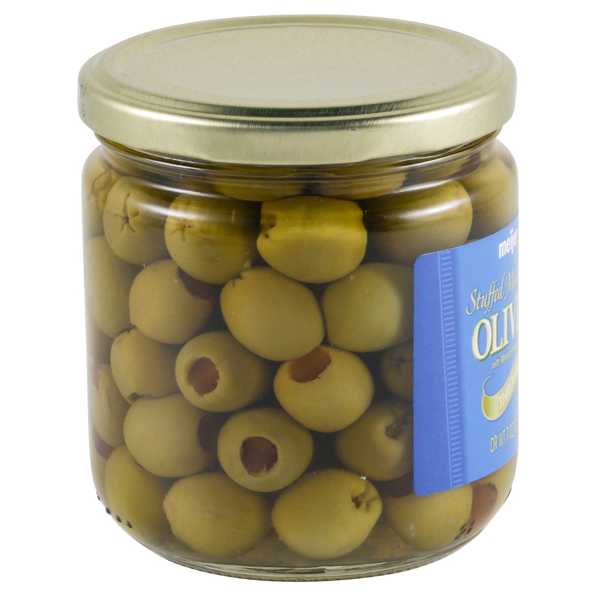 slide 4 of 4, Meijer Manzanilla Olives Stuffed with Minced Pimiento Thrown, 7 oz