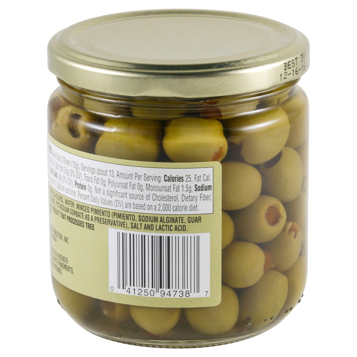 slide 3 of 4, Meijer Manzanilla Olives Stuffed with Minced Pimiento Thrown, 7 oz