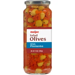 Meijer Salad Olives with Pimiento