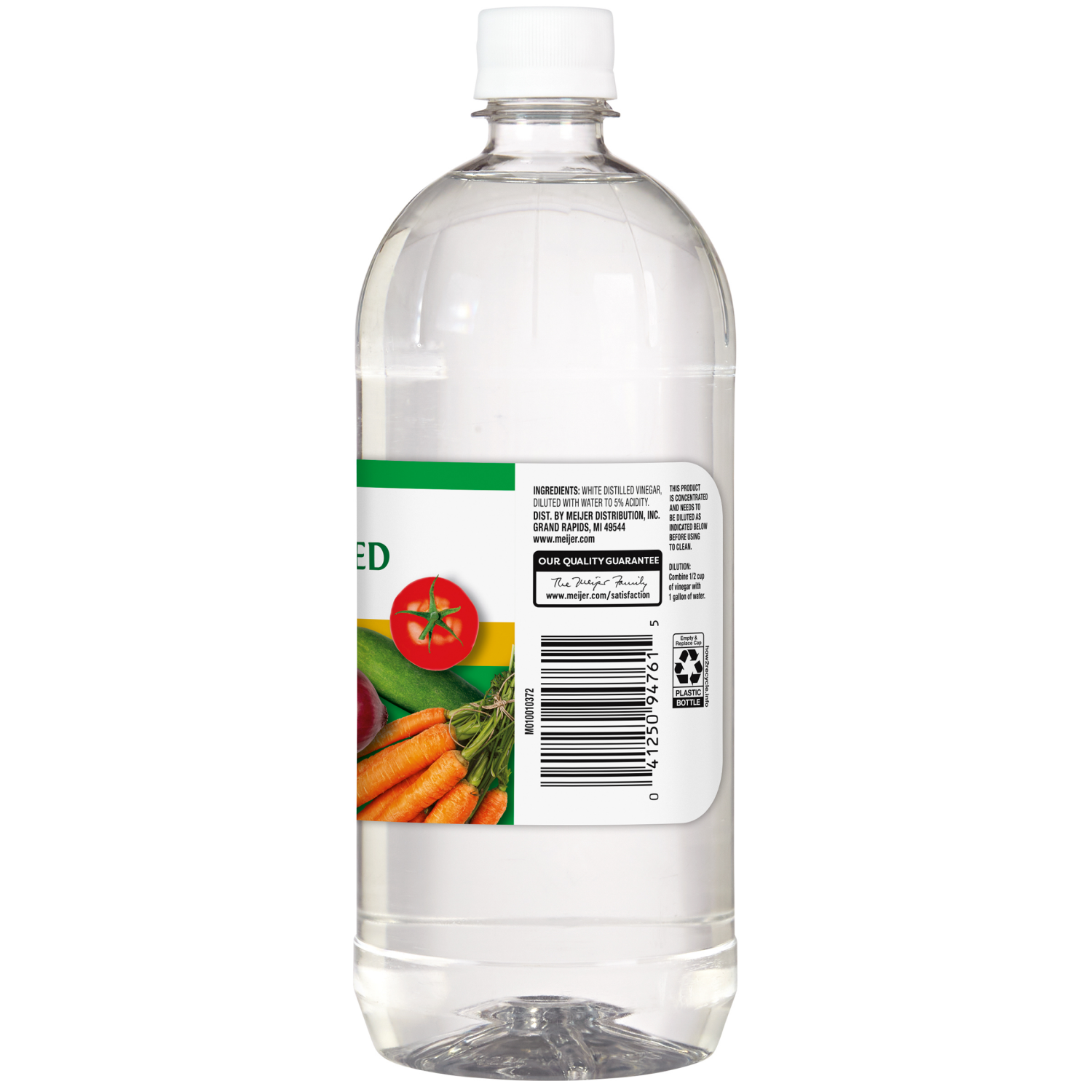 slide 2 of 2, Meijer White Distilled Vinegar, 32 oz