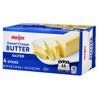 slide 9 of 29, Meijer Salted Butter Sticks, 4 ct