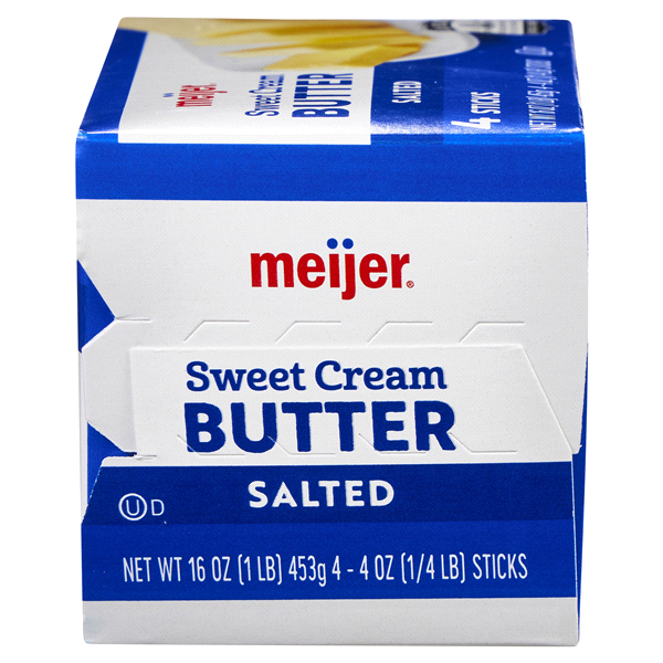 slide 18 of 29, Meijer Salted Butter Sticks, 4 ct