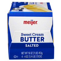 slide 22 of 29, Meijer Salted Butter Sticks, 4 ct