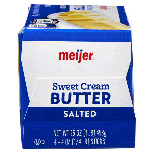 slide 4 of 29, Meijer Salted Butter Sticks, 4 ct
