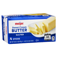 slide 5 of 29, Meijer Salted Butter Sticks, 4 ct
