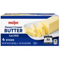 Meijer Salted Butter Sticks