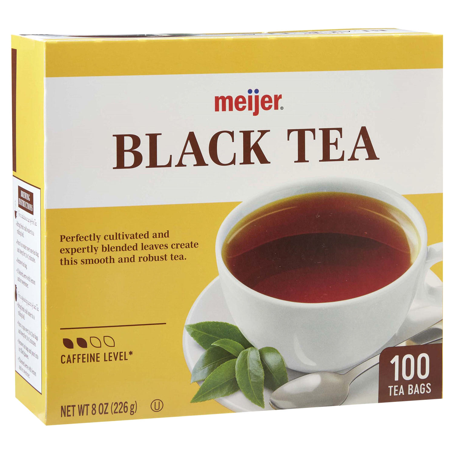 slide 4 of 5, Meijer Black Tea - 100 ct, 100 ct