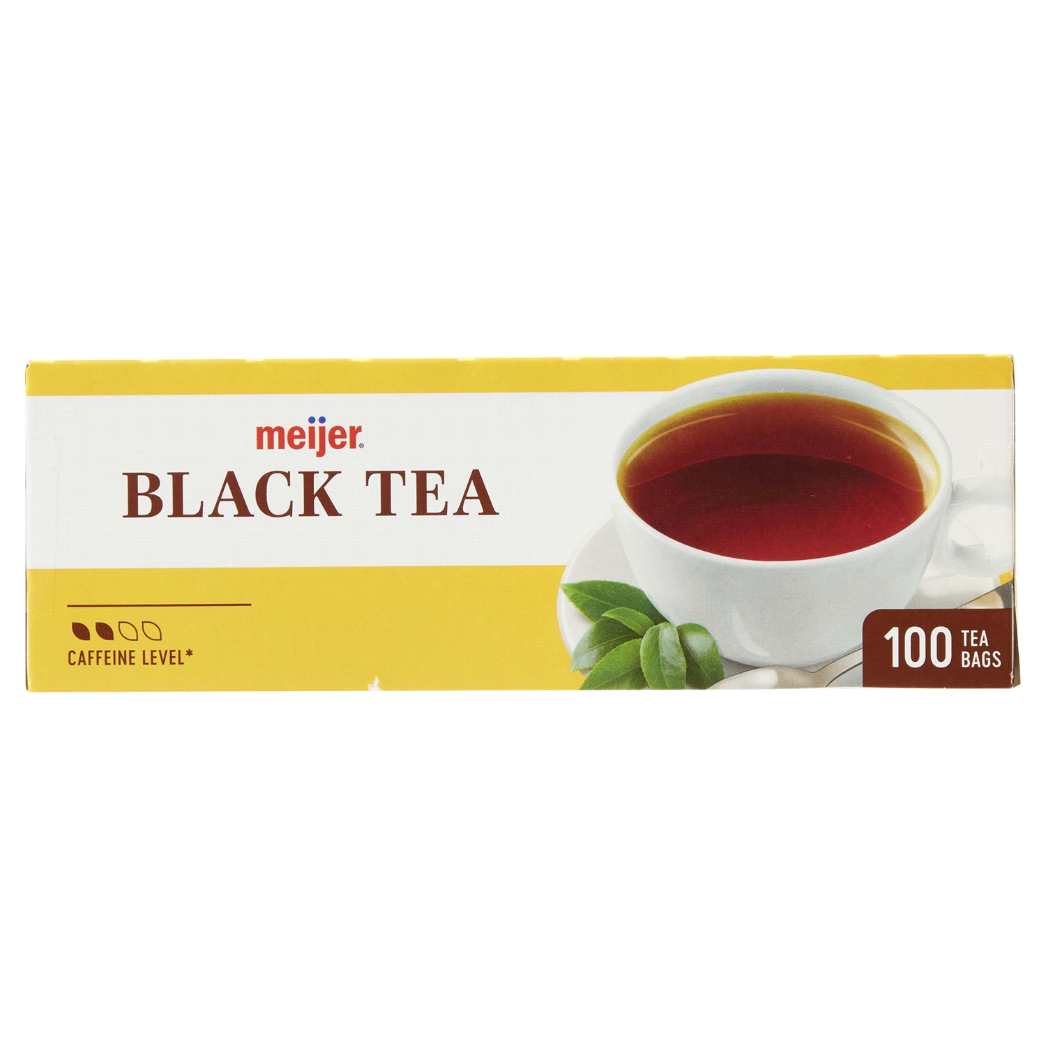 slide 5 of 5, Meijer Black Tea - 100 ct, 100 ct