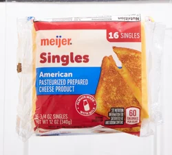 Meijer American Cheese Singles, 12 oz