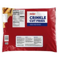slide 3 of 5, Meijer Crinkle Cut French Fries, 5 lb