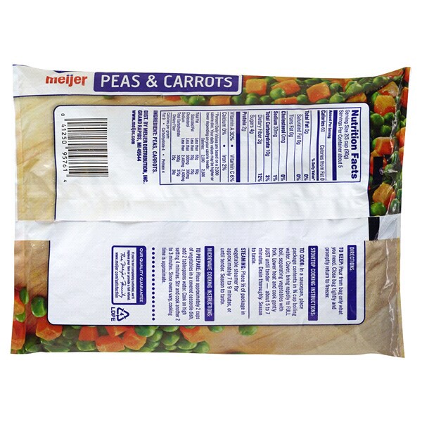 slide 2 of 5, Meijer Frozen Peas and Carrots, 16 oz